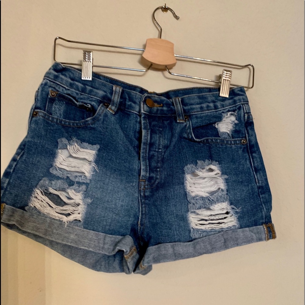 Forever 21 denim shorts